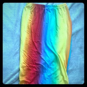 Rainbow skirt